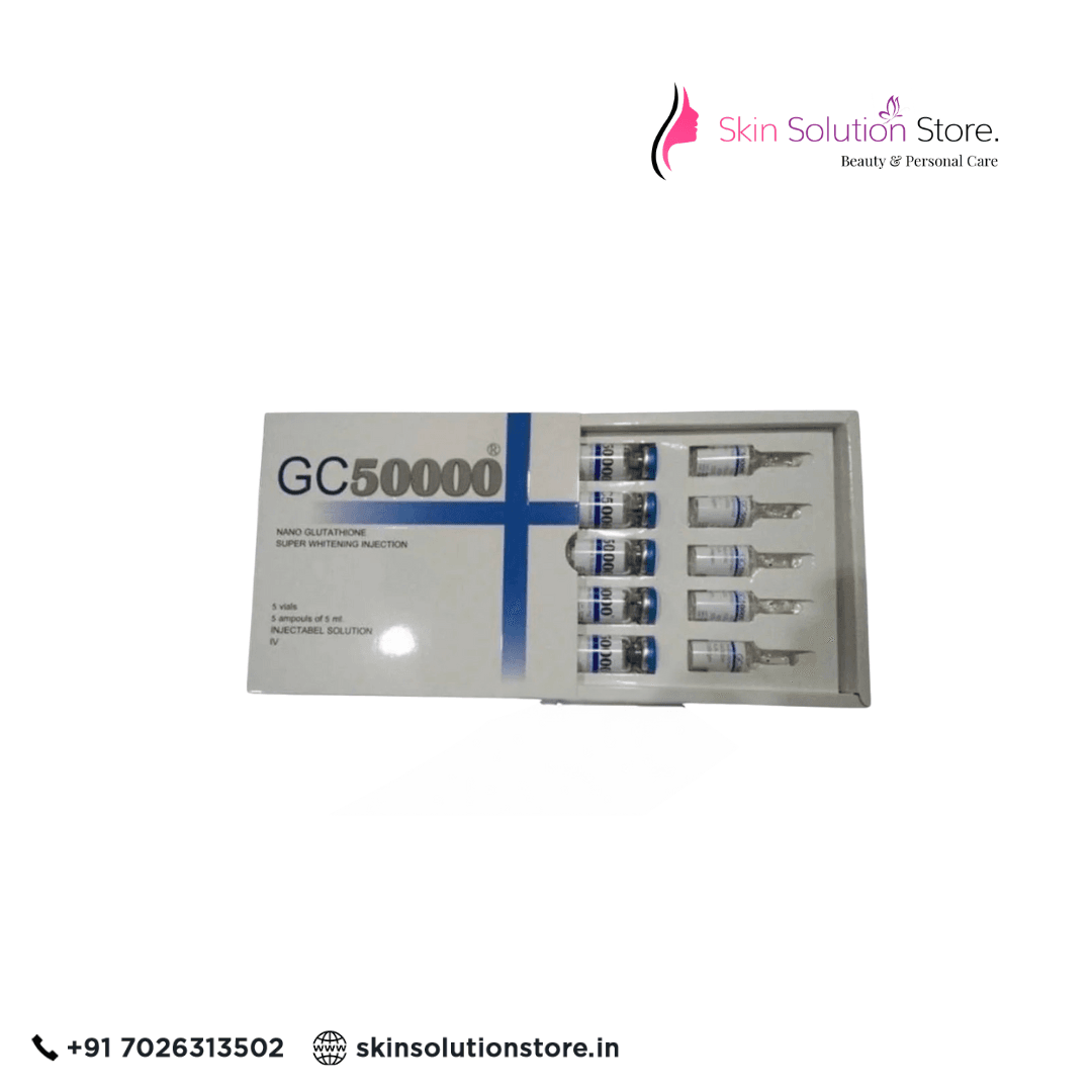 GC 50000 Nano Glutathione Super 5 Sessions Skin Whitening Injection