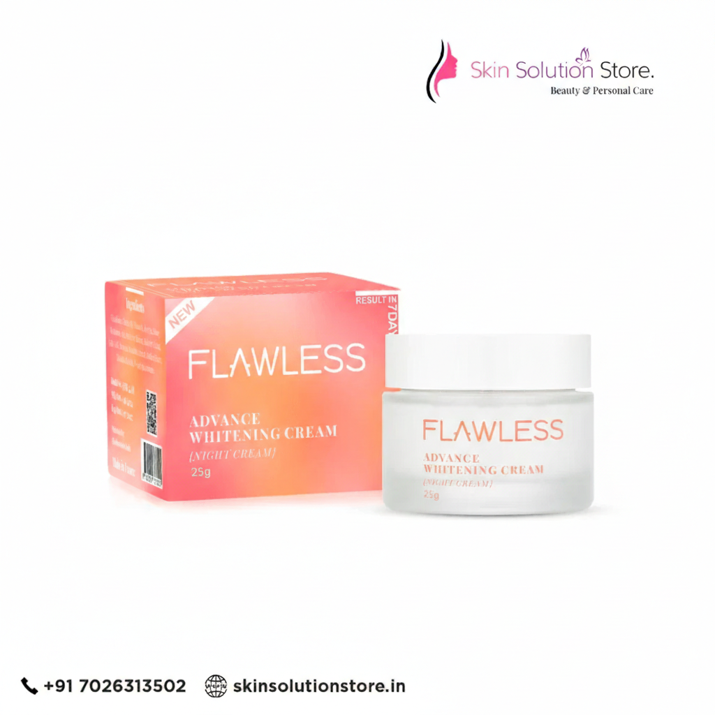 Flawless Night Skin Whitening Cream | Brightening, Nourishing & Even Tone Care