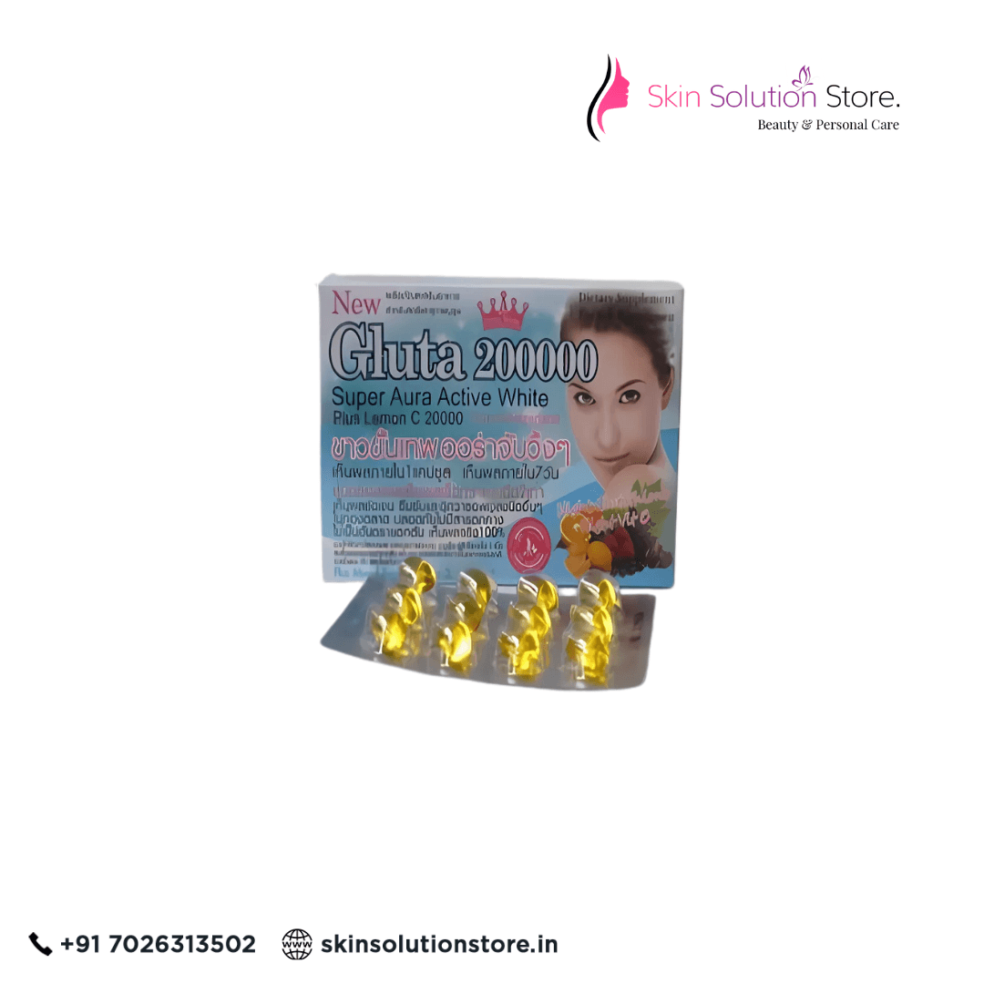 Gluta 200000mg Skin Whitening Capsules