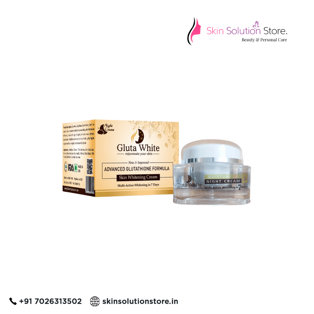 Gluta White Advanced Glutathione Skin Whitening Night Cream 30g