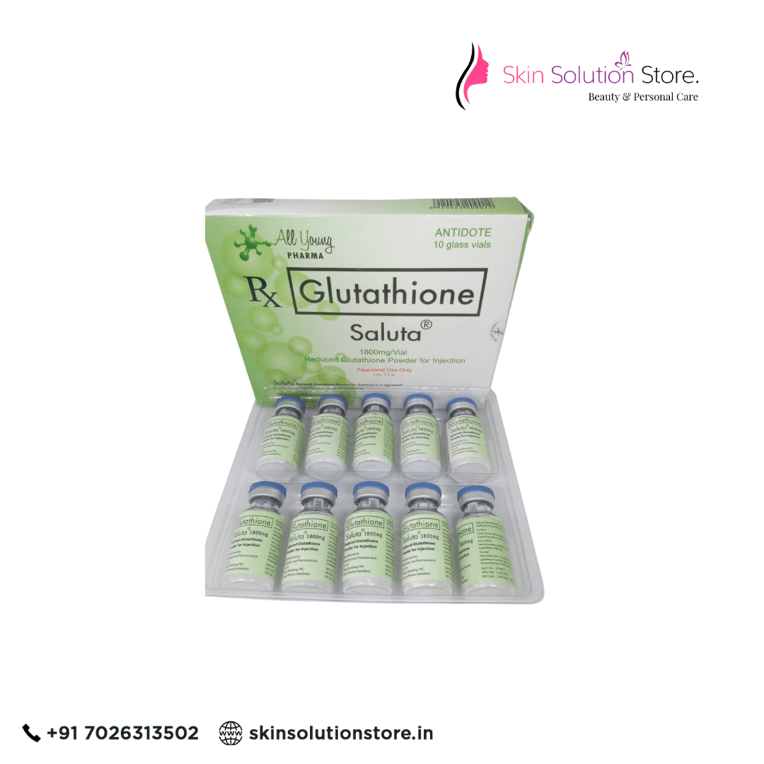 Glutathione Saluta 600mg Skin Whitening Injection