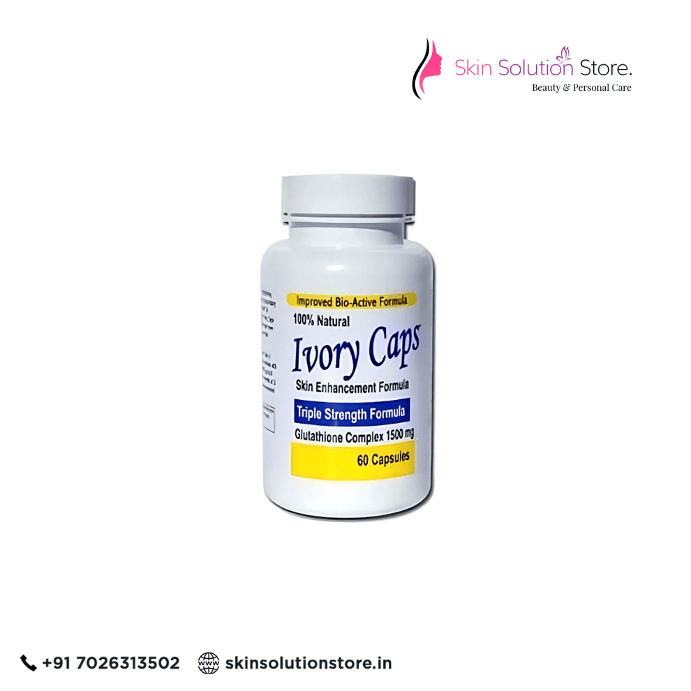 Ivory Caps Glutathione Skin Whitening Capsules – Skin Solution Store