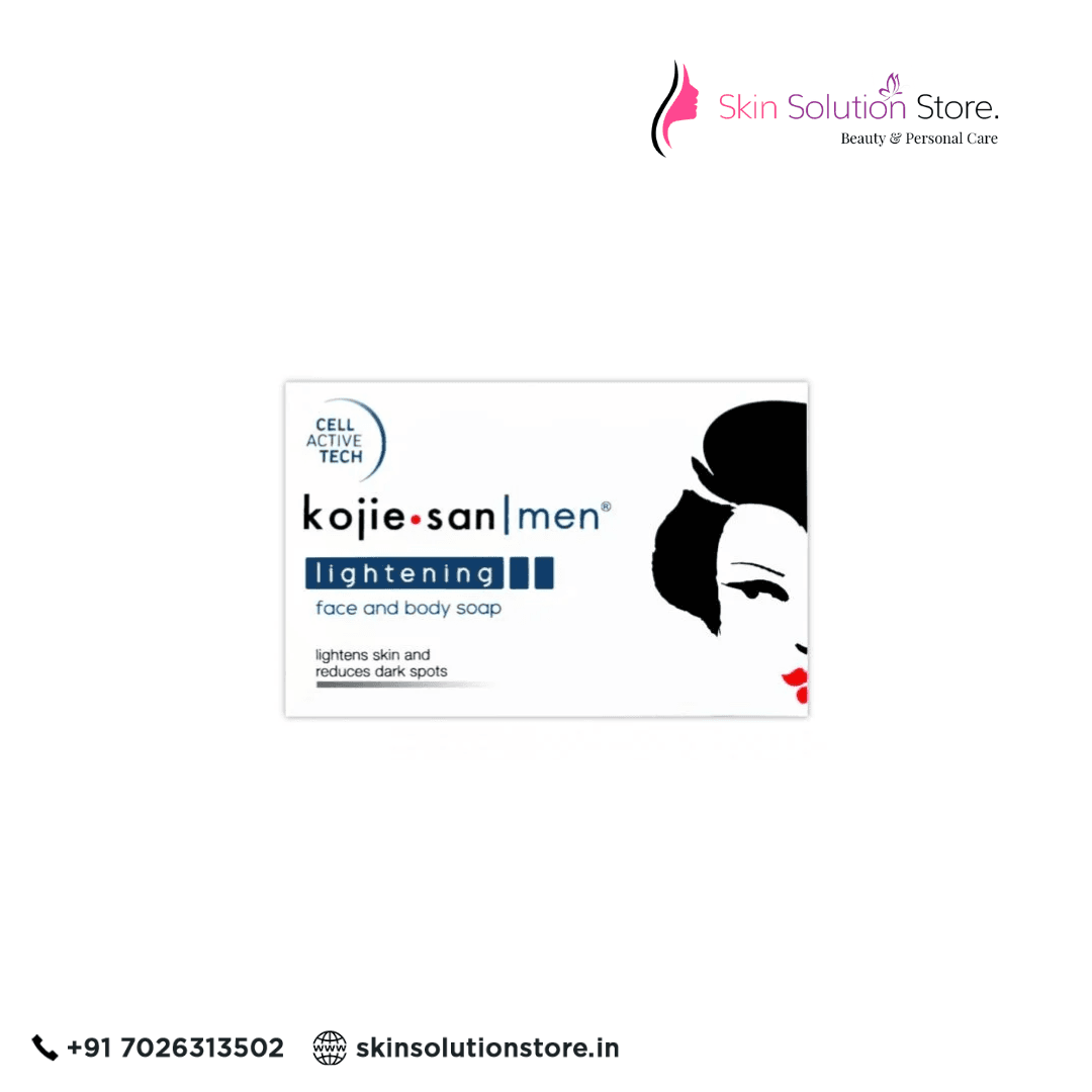 Kojie San Men Face & Body Skin Whitening Soap 135g