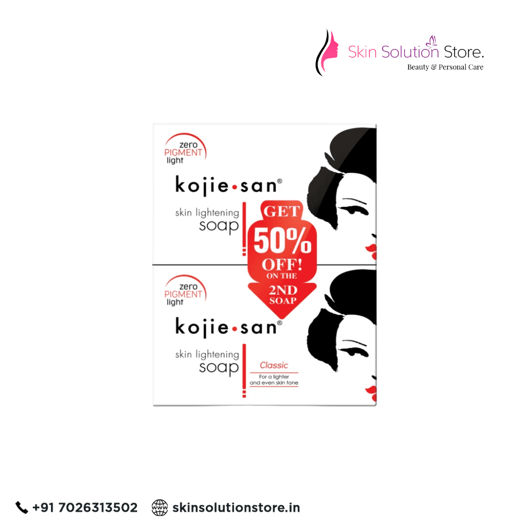 Kojie San Skin Whitening Soap 135g (Pack of 2 Large)
