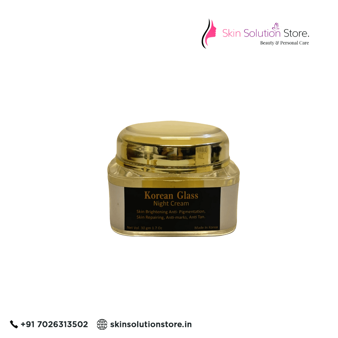 Korean Glass Night Skin Whitening Cream 30g