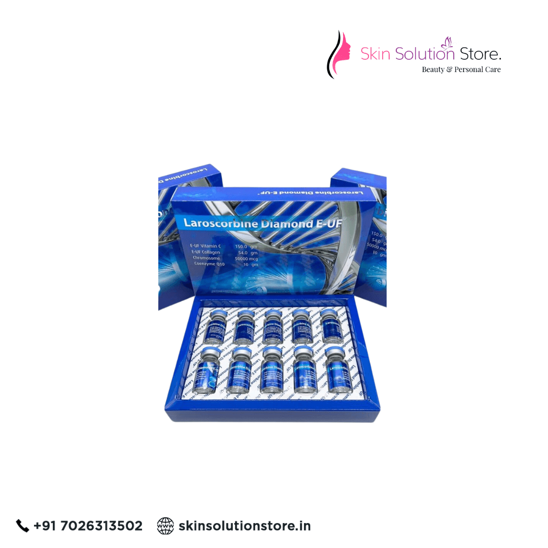 Laroscorbine Diamond E UF Vitamin C And Collagen Skin Whitening Glutathione Injection