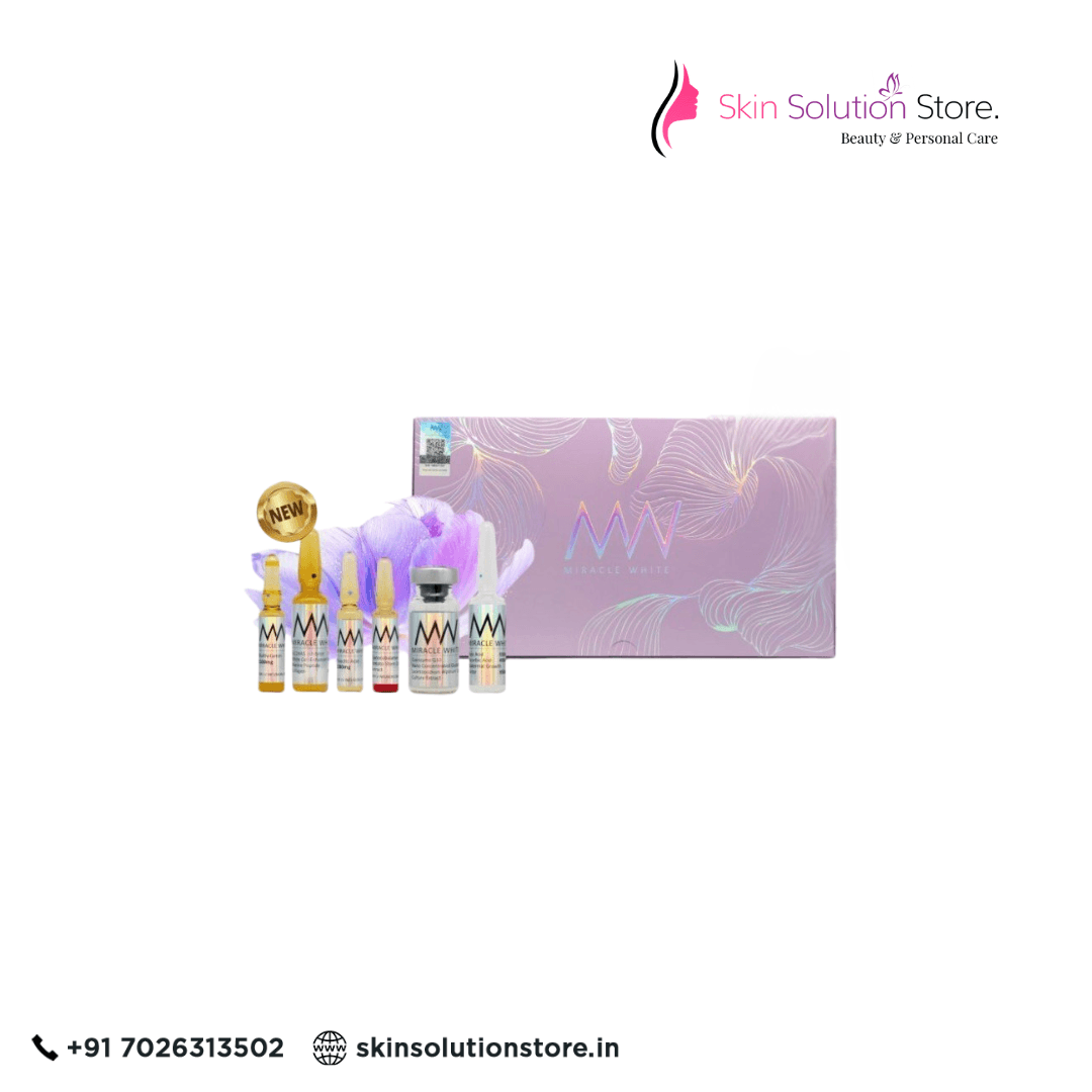 Miracle White 60000mg Glutathione Skin Whitening Skin Whitening Glutathione Injection With SLC24A5