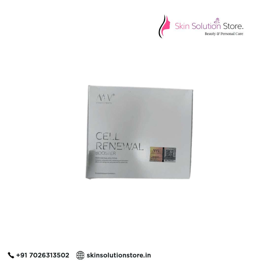 Miracle White Cell Renewal Booster Glutathione Skin Whitening Skin Whitening Glutathione Injection - 6 Session - Switzerland