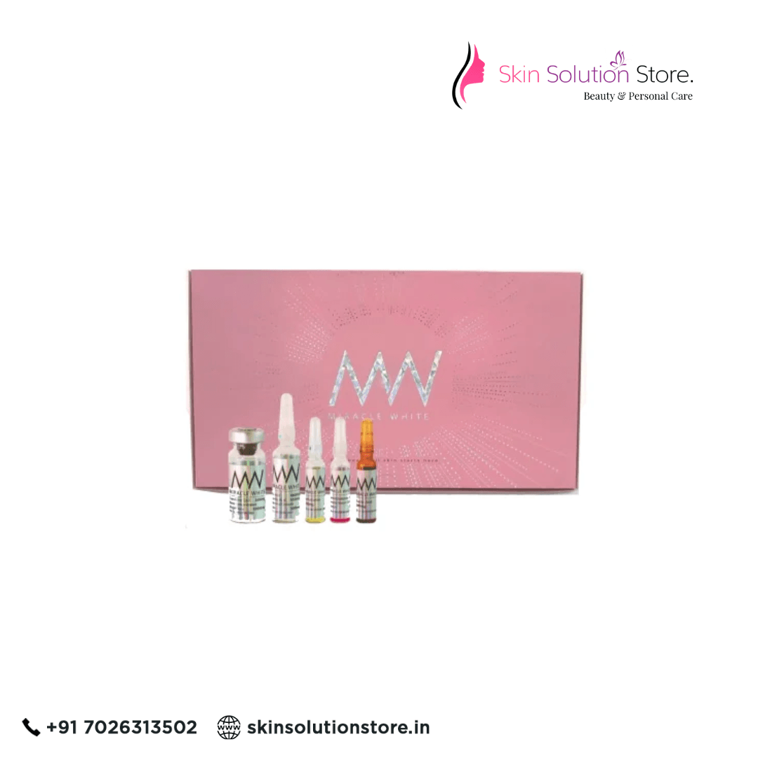Miracle White Pink 35000 Mg Skin Whitening Glutathione Injections
