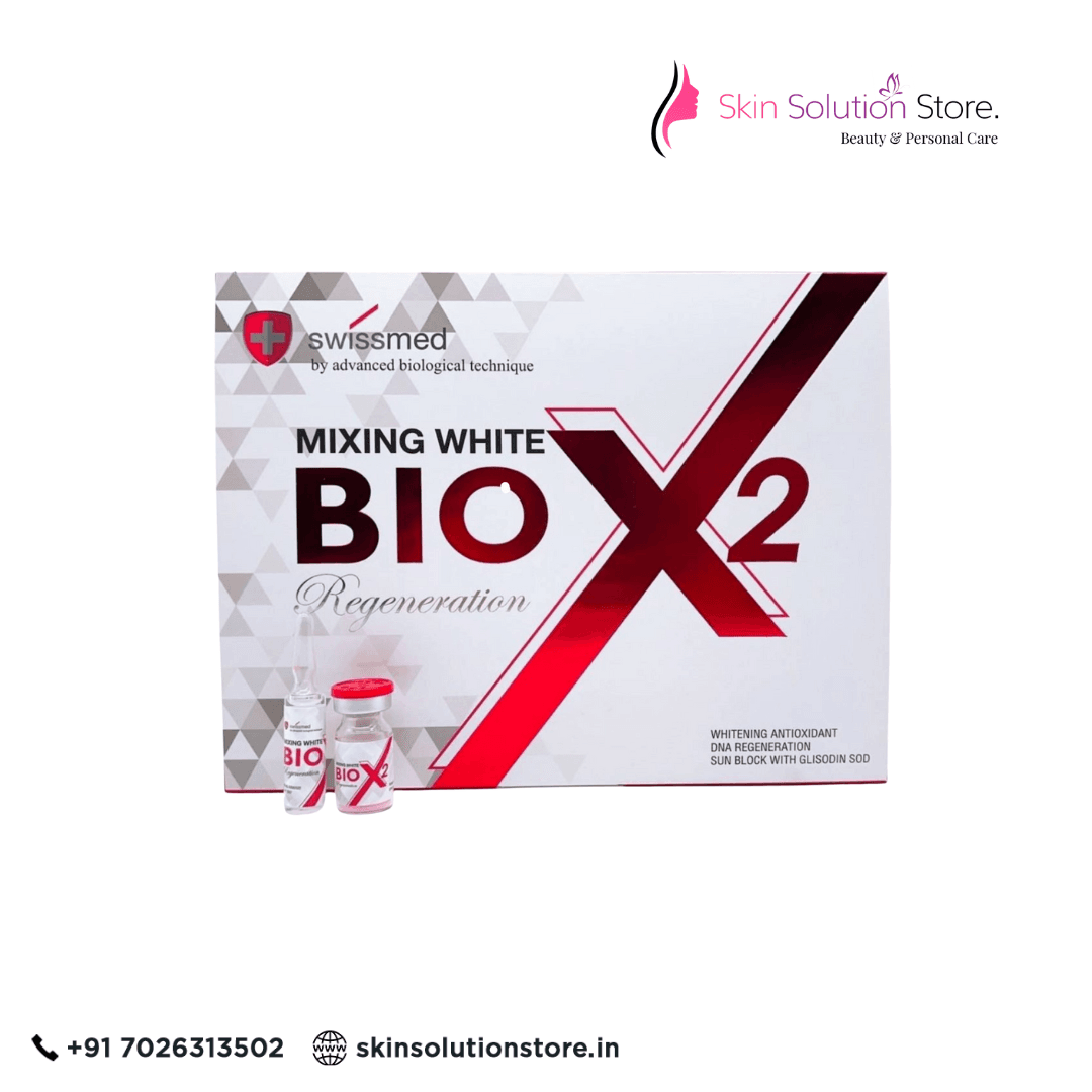 Mixing White Bio X2 Regeneration Glutathione Skin Whitening Skin Whitening Glutathione Injection - 7 Session - Switzerland
