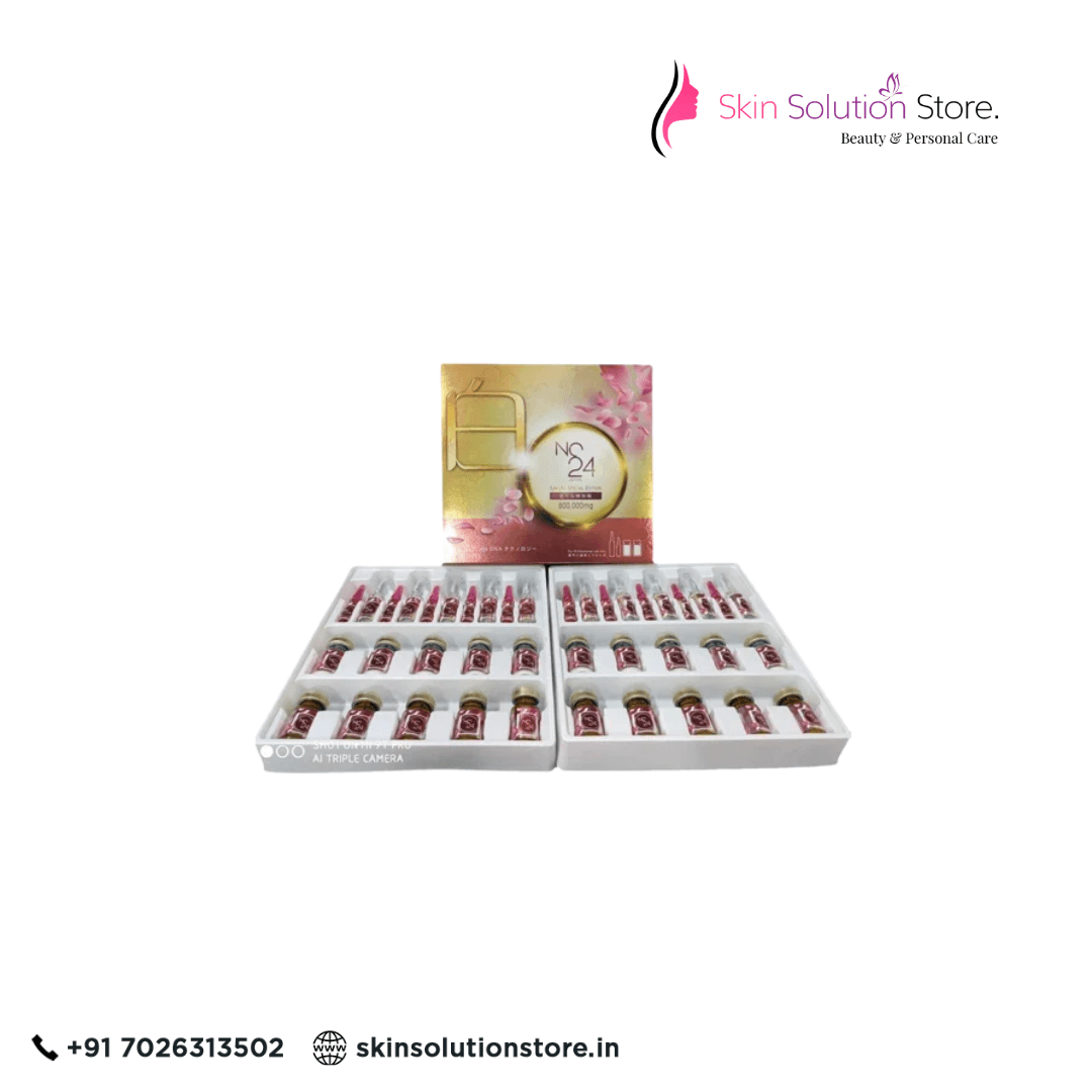 NC24 800000mg Sakura Special Edition Glutathione Skin Whitening Skin Whitening Glutathione Injection - 10 Session - Japan