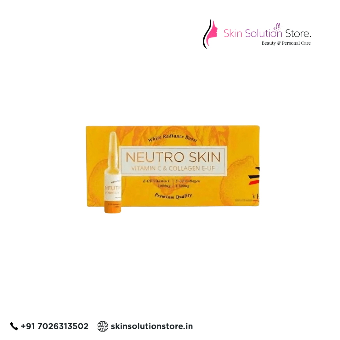 Neutro Skin Vitamin C And Collagen Skin Whitening Glutathione Injection 10 Ampoules