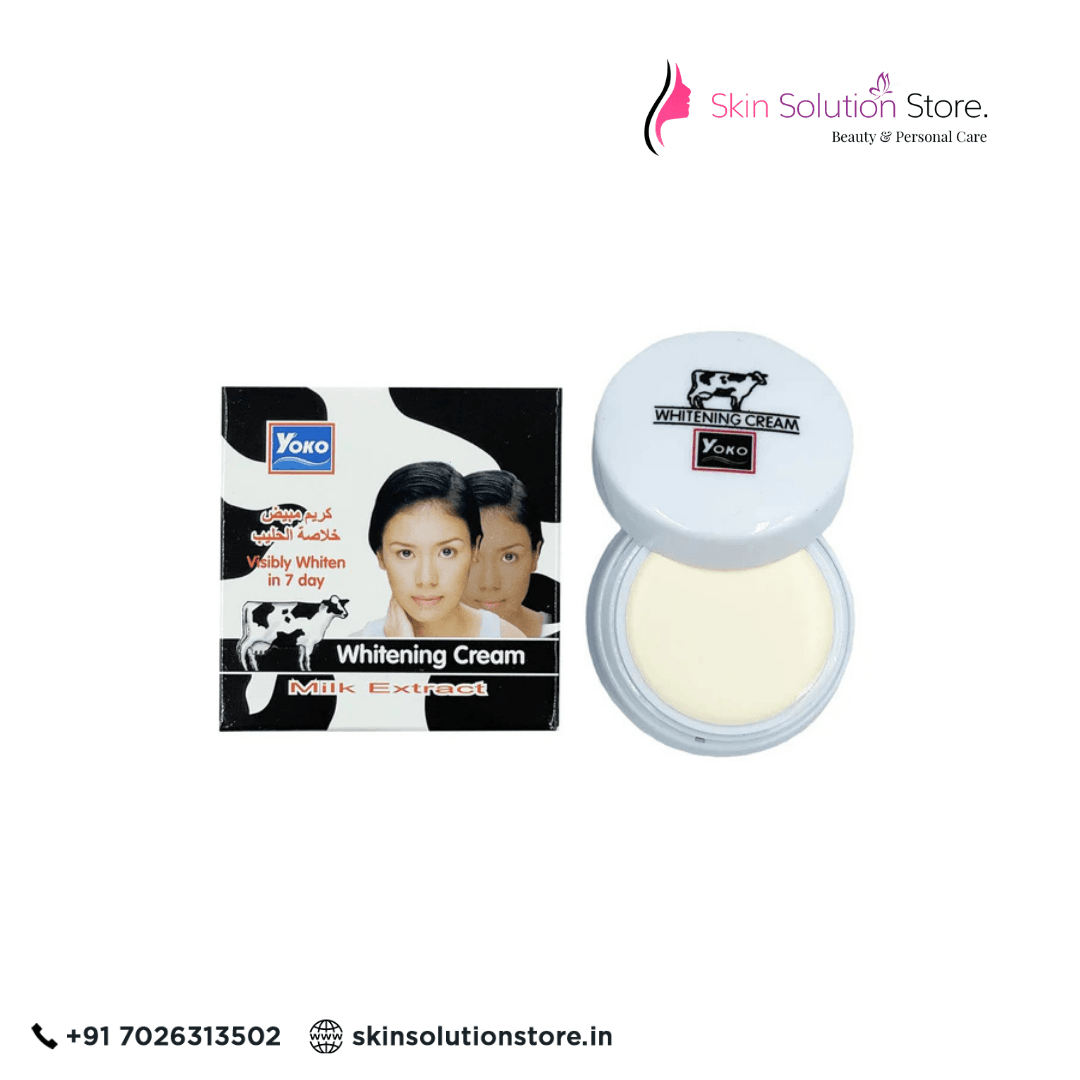 New Yoko Goat Milk Skin Whitening Cream 4g