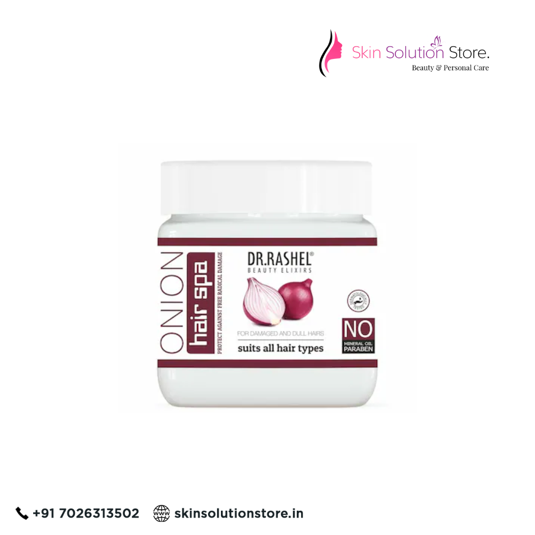 Dr. Rashel Onion Hair Spa – 360ml | Anti-Hair Fall, Strengthening & Nourishing