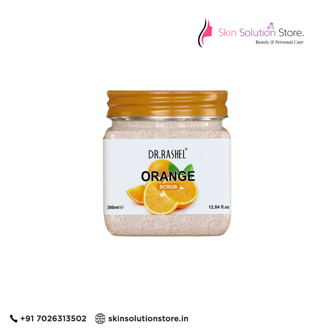 Dr. Rashel Orange Scrub – 380ml | Exfoliating, Brightening & Glow Boost