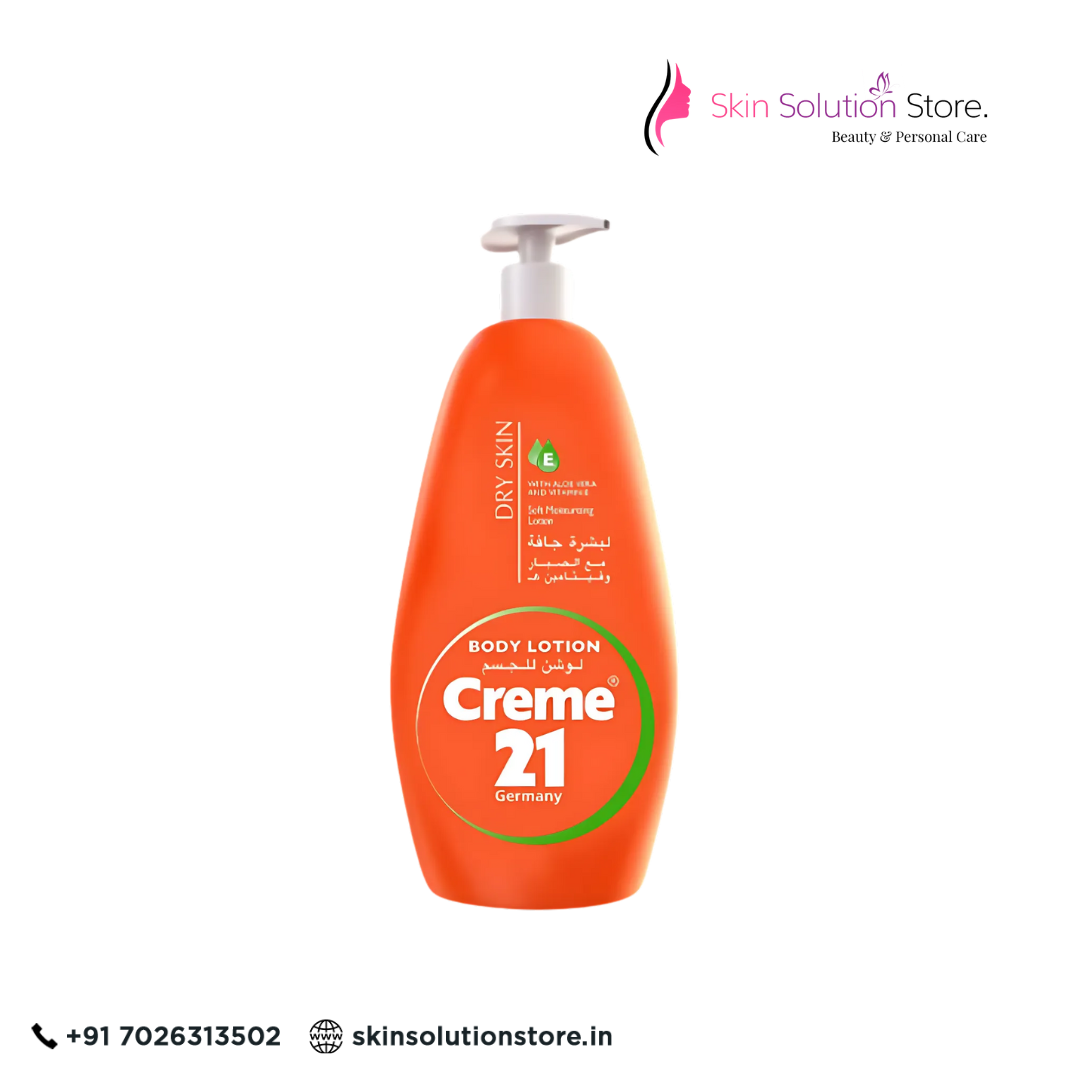 Creme 21 Body Lotion 600ml Germany | Hydrating, Nourishing & Smooth Skin Care