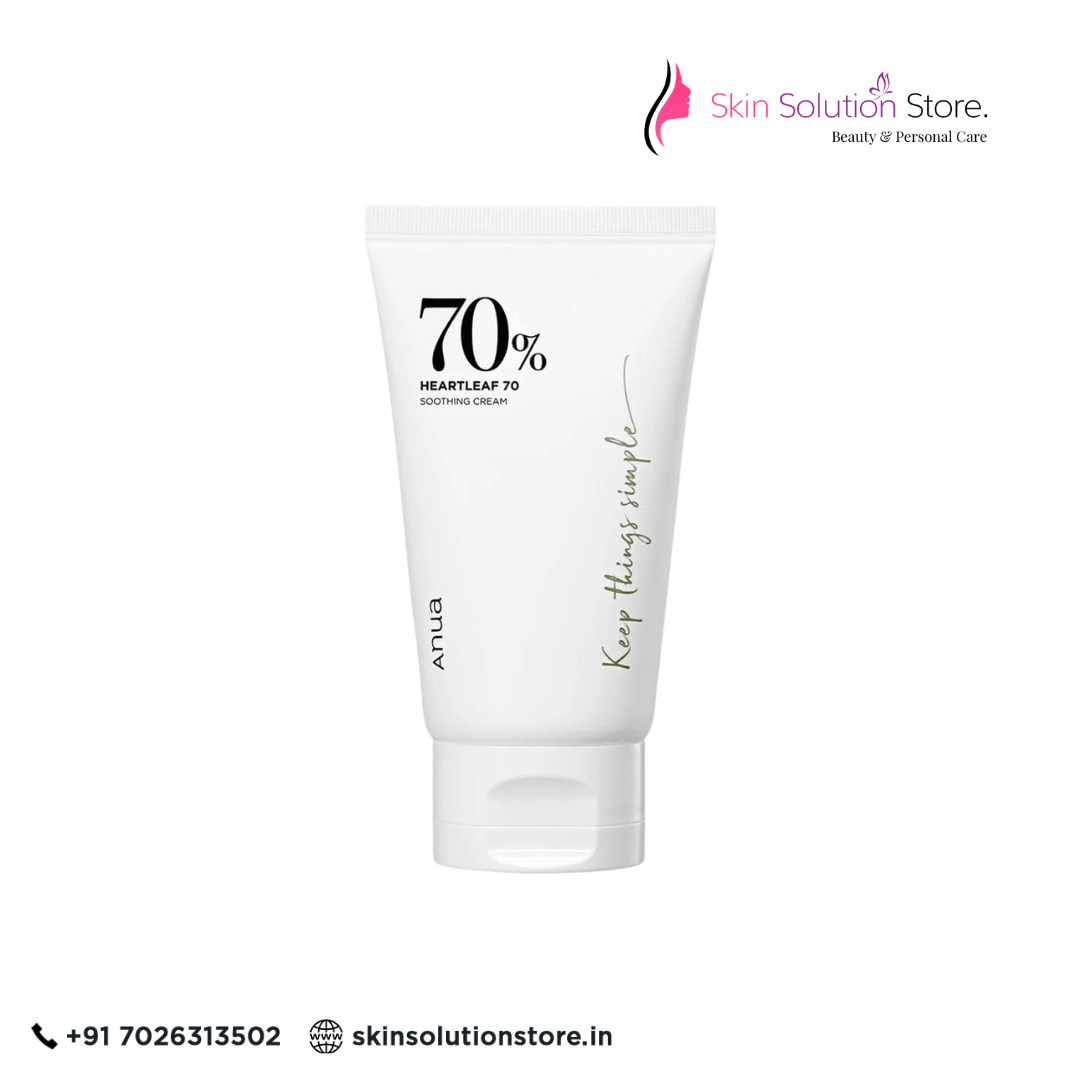Anua Heartleaf 70 Soothing Cream 70% | Calming & Hydrating Moisturizer