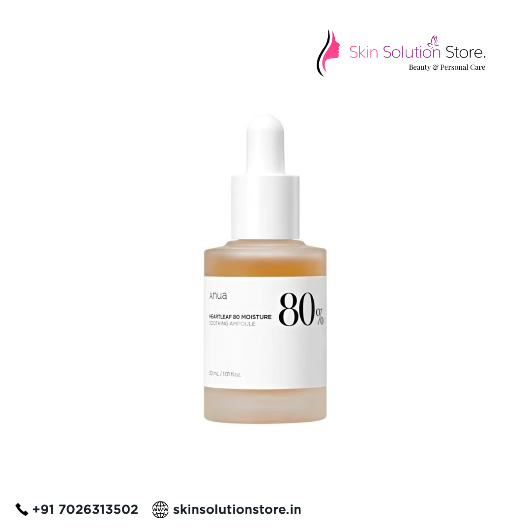 Anua Heartleaf 80% Moisture Soothing Ampoule 30ml | Calming & Hydrating Serum