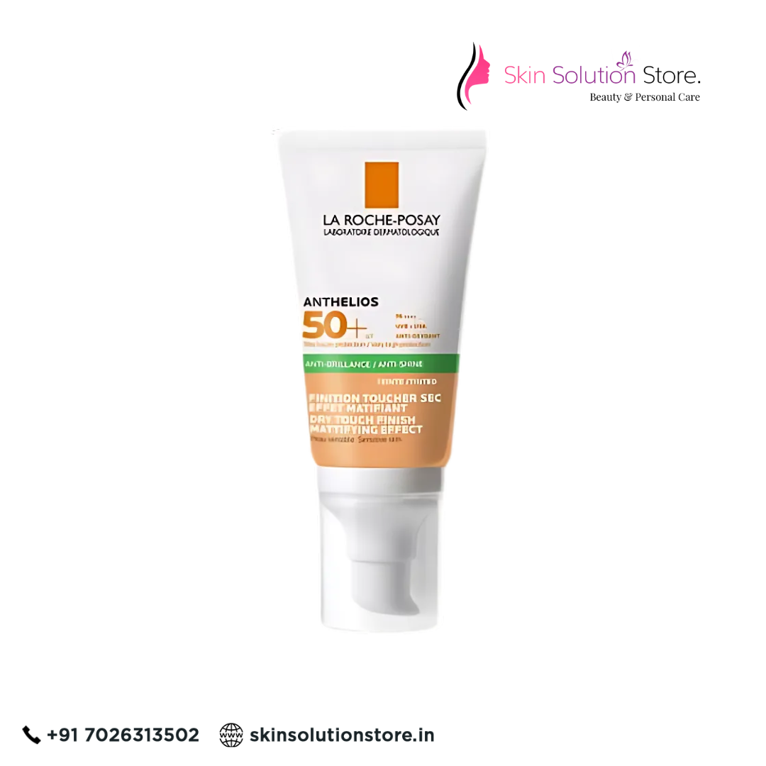 La Roche-Posay Anthelios Anti-Shine Dry Touch SPF50+ | Mattifying Sunscreen for Oily Skin