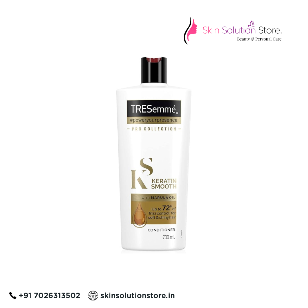 TRESemmé Keratin Smooth Conditioner with Marula Oil – 72H Frizz Control | 700ml