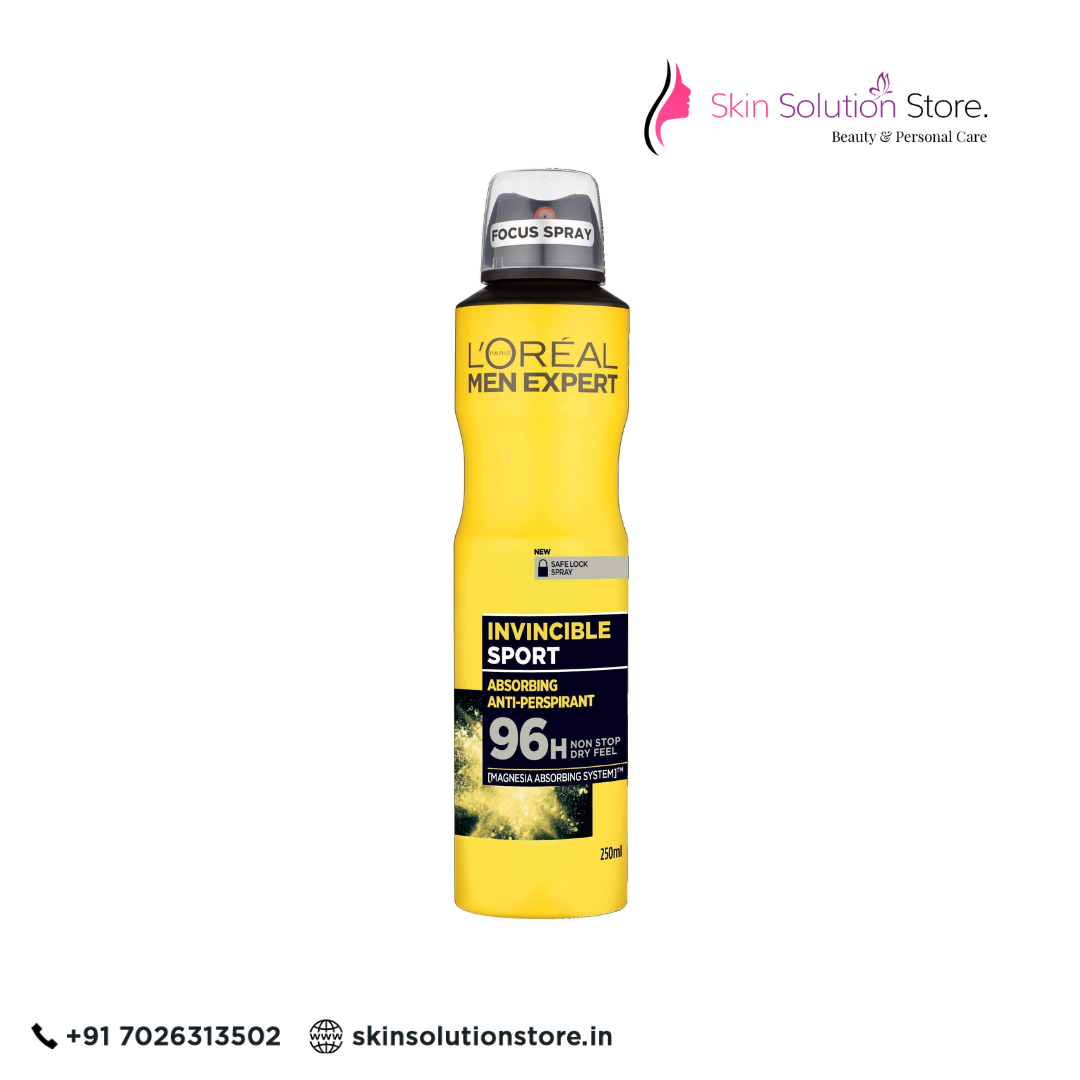 L’Oréal Men Expert Invincible Sport Anti-Perspirant – 96H Absorbing Protection | 250ml