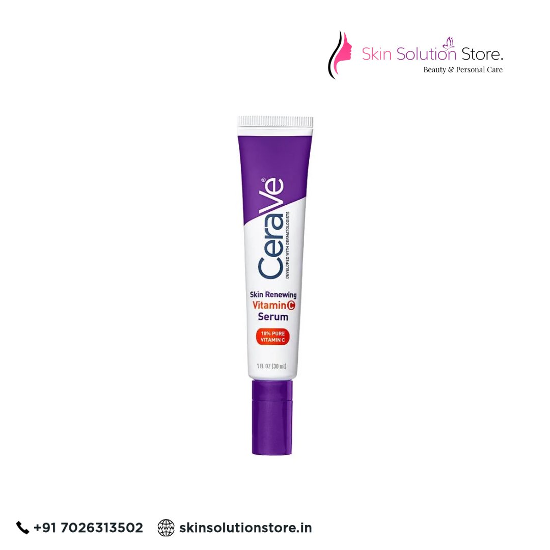 CeraVe Skin Renewing Vitamin C Serum 30ml | 10% Pure Vitamin C Brightening