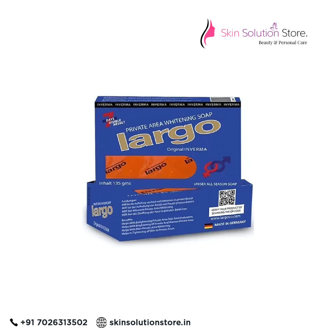 Largo Private Area Whitening Soap | Intimate Brightening & Freshness Care