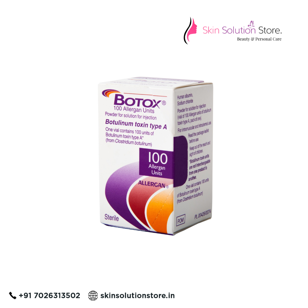 Botox 100IU Injection | Anti-Wrinkle, Fine Line & Skin Rejuvenation Care