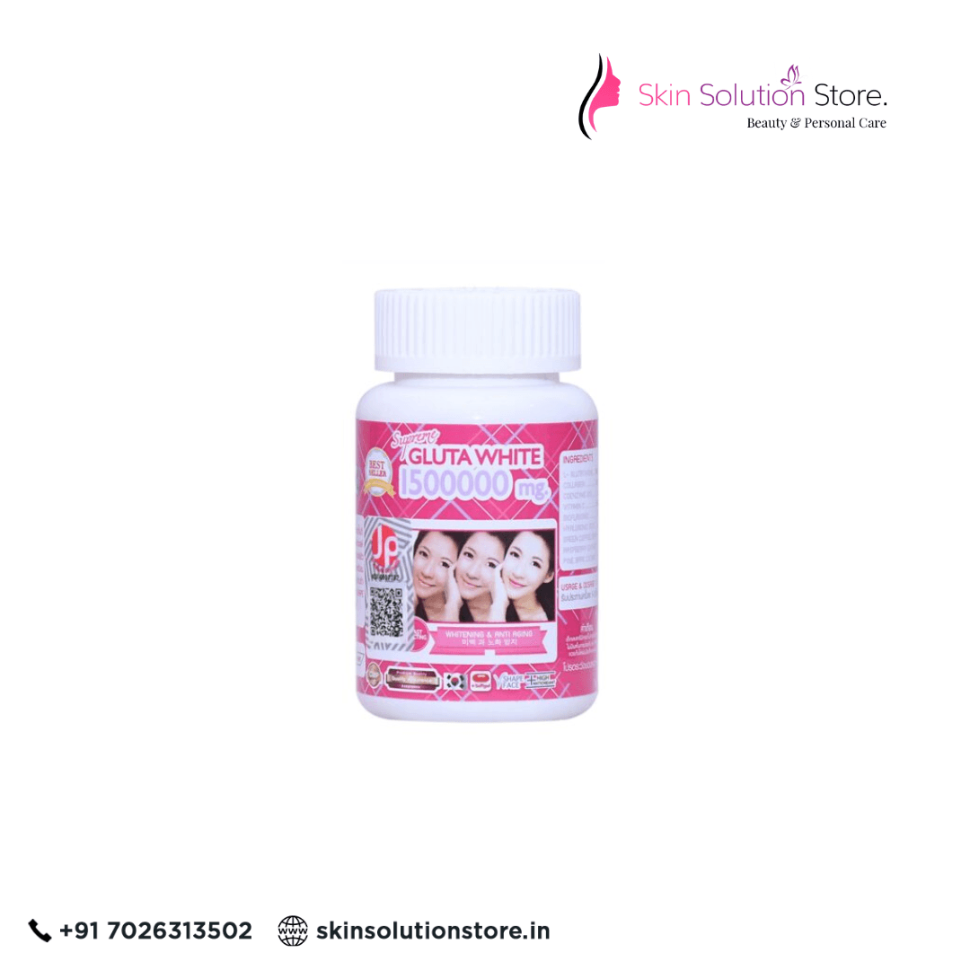 Supreme Gluta White 1500000mg Skin Whitening Capsules
