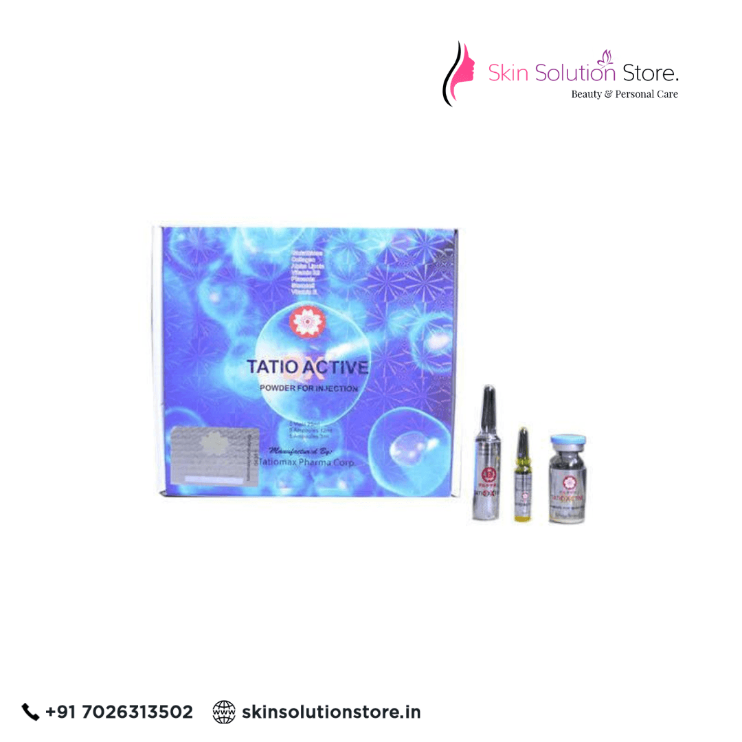 Tatio Active DX 12g Glutathione 5 Sessions Skin Whitening Injection