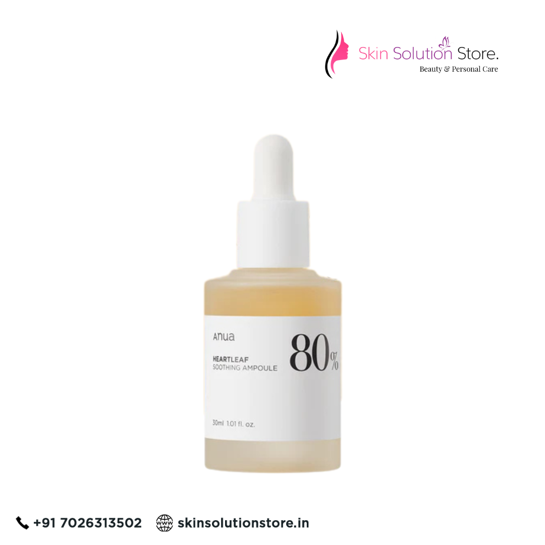 Anua Heartleaf 80% Moisture Soothing Ampoule 30ml | Hydrating & Calming Care