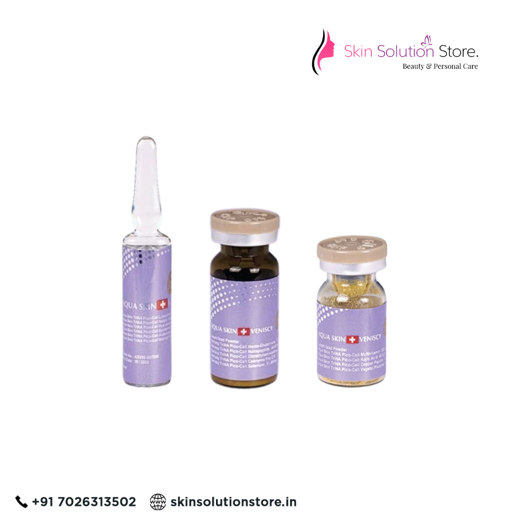 Aqua Skin Veniscy 68 Glutathione Injection | 1 Session Skin Whitening Care