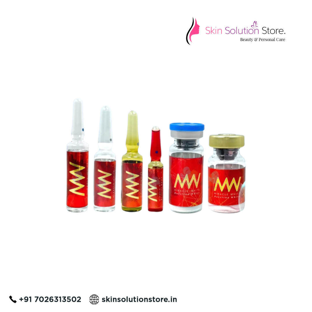 Miracle White Dazzling White Glutathione Injection | 1 Session Whitening Care