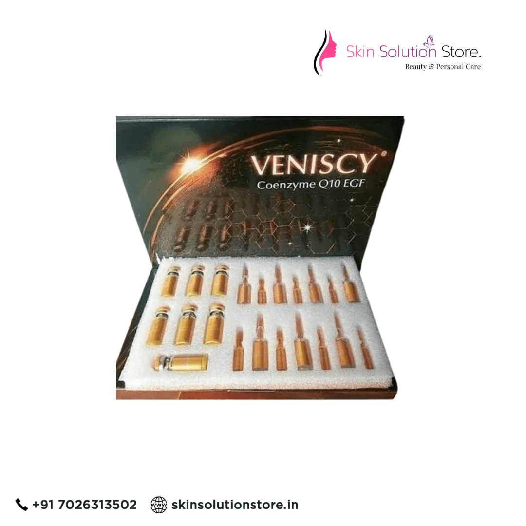 Veniscy Coenzyme Q10 Egf Glutathione Skin Whitening Skin Whitening Glutathione Injection