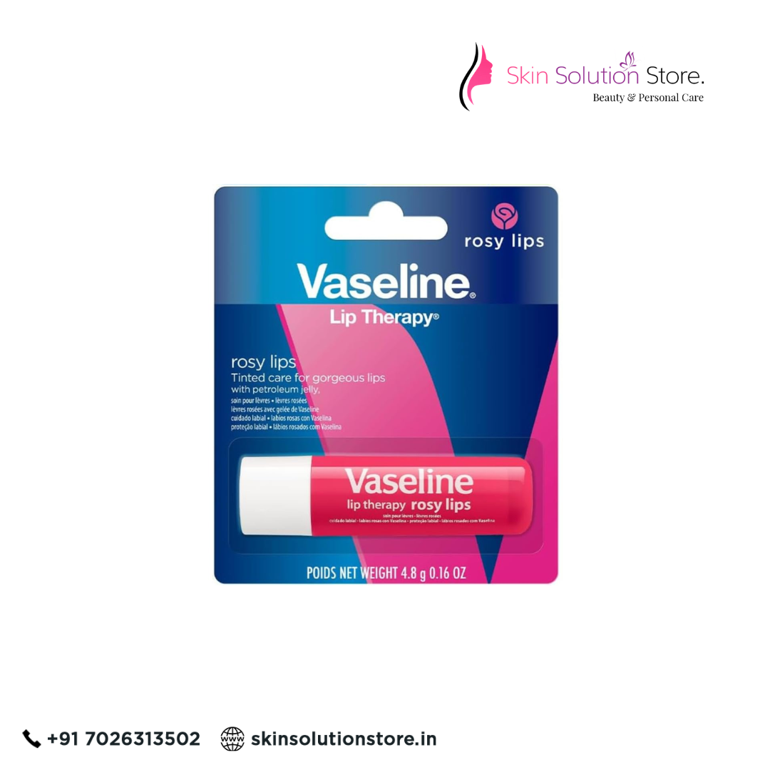 Vaseline Lip Therapy Rosy Lips 4.8g | Tinted Moisture for Soft, Gorgeous Lips