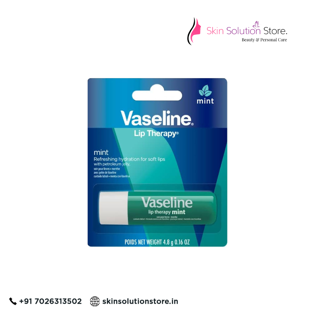 Vaseline Lip Therapy Aloe Vera 4.8g | Soothing Hydration for Soft Lips