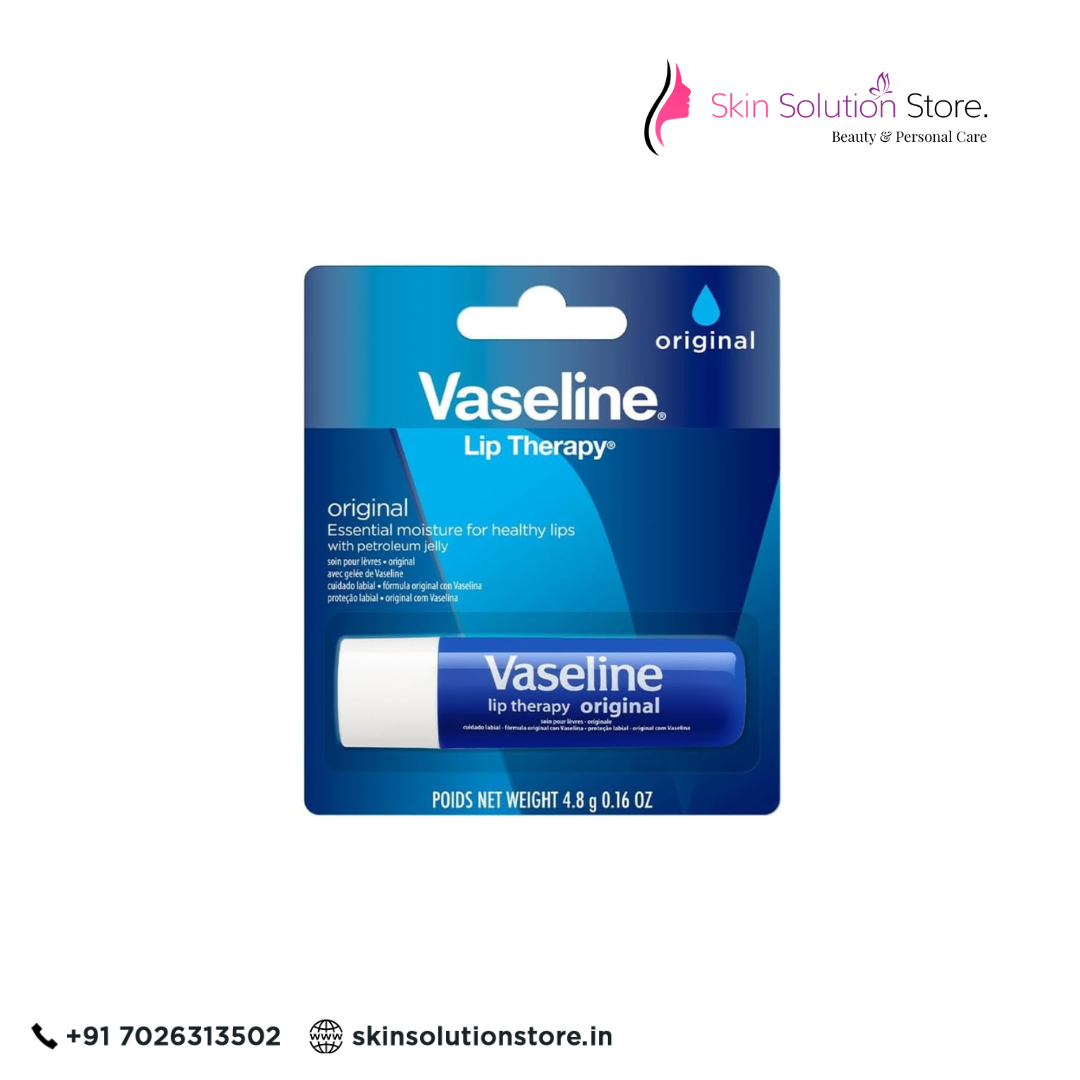 Vaseline Lip Therapy Original 4.8g | Essential Moisture for Healthy Lips