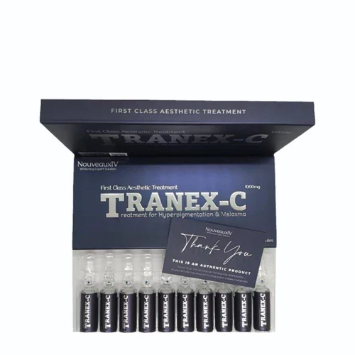 Nouveaux IV TRANEX-C Tranexamic Acid Injection | 10 Ampoules Whitening & Pigmentation Care
