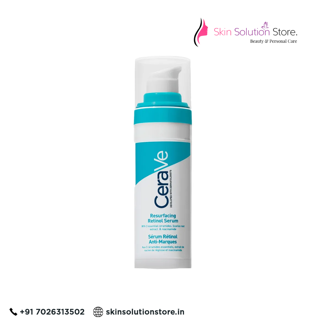 CeraVe Resurfacing Retinol Serum 30ml | Fade Acne Marks & Improve Skin Texture