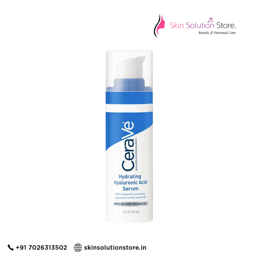 CeraVe Hydrating Hyaluronic Acid Serum 30ml | Deep Moisture with Ceramides & Vitamin B5