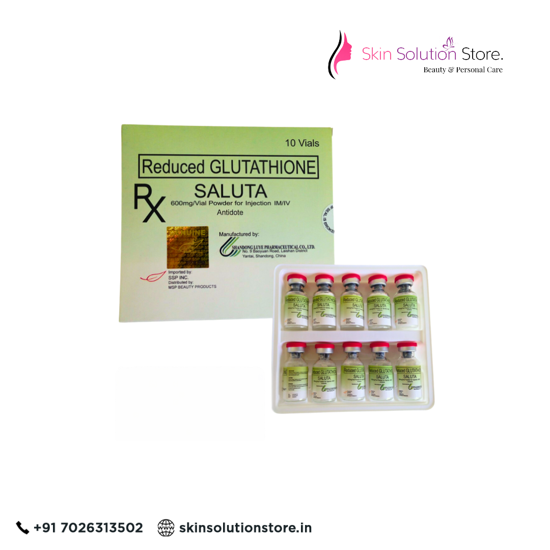 Glutathione Saluta 600mg Skin Whitening Injection