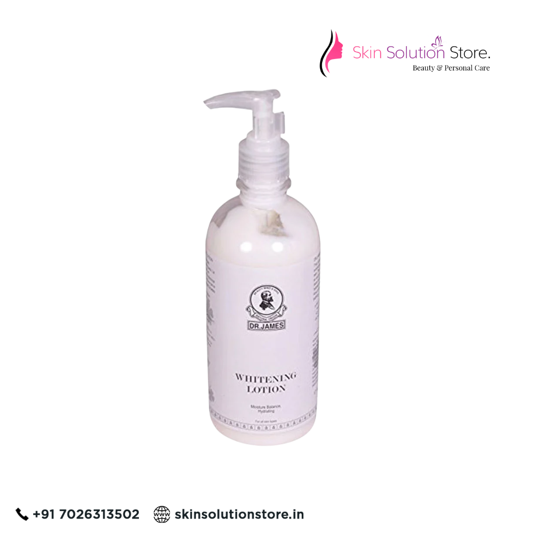Dr. James Whitening Lotion | Brightening, Hydrating & Even Tone Body Care