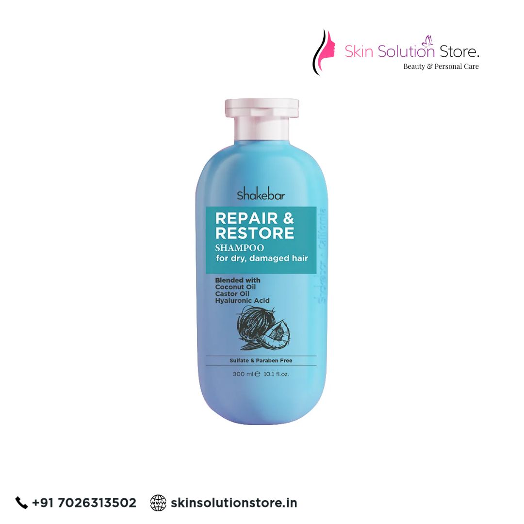 Shakebar Repair & Restore Shampoo 300ml | Damage Repair & Nourishing Care